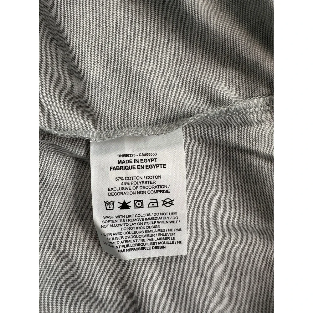 Nike Mens Dri-FIT Training T-Shirt Heathered Grey Small NWT
